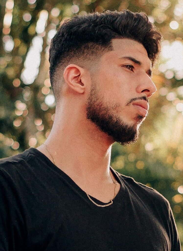 23 line up drop fade beard 1