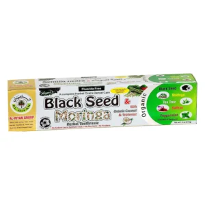 Black Seed Moringa Herbal Toothpaste available