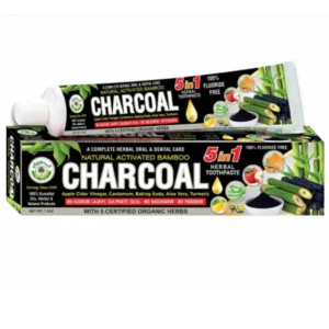 charcoal herbal toothpaste