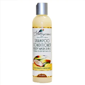 Coconut & Avocado Shampoo Conditioner – 3-in-1 Hair & Body Wash