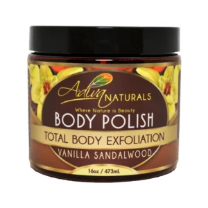 Ginger and Sugar Body Polish Scrub - Vanilla Sandalwood