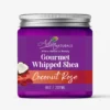 Gourmet Whipped Shea Body Butter - Coconut Rose 8oz | Non-greasy formula