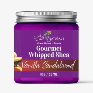 Gourmet Whipped Shea - Vanilla Sandalwood 8oz | Body Butter